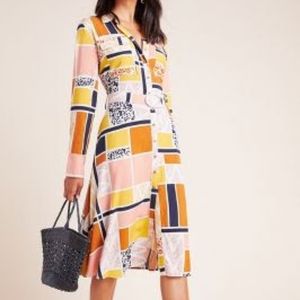 Anthropologie Shirt Dress size Small, fantastic condition!